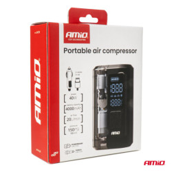 Bezdrôtový vzduchový kompresor LED USB-C 40W AMiO-04378