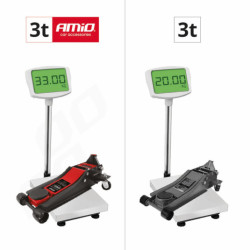 Hydraulický nízkoprofilový zdvihák 3T CE 75/510mm AMiO-04215