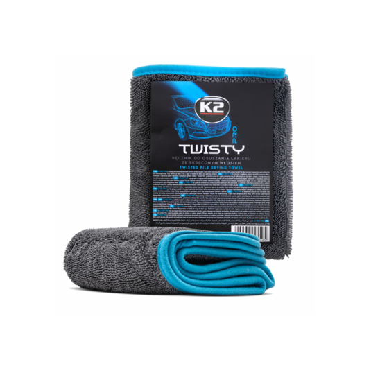 K2 TWISTY PRO - obojstranné mikrovlákno na sušenie a leštenie auta
