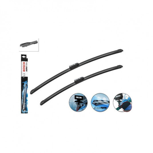 Stierače Bosch Aerotwin pre VOLKSWAGEN Touareg (CR7) (2017.11-súč.) 625/550mm