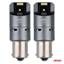 LED žiarovky FULL CANBUS PRO BA15S P21W 2x1860SMD biele 12V 24V