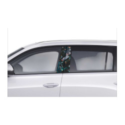 Samolepka na bočné B stĺpiky auta - Krištál