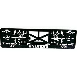 Podložka pod ŠPZ 3D HYUNDAI