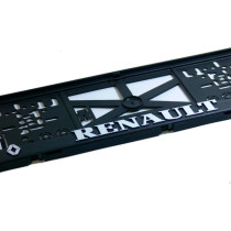 Podložka pod ŠPZ 3D RENAULT staršie logo