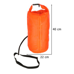 Plavecká bója záchranná bója suchá vrecková píšťalka 20l