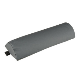 Záhradné lehátko LUARO turistické skladacie kreslo s vankúšom sivé