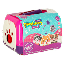 Plyšový králik mrkva chodí pohybuje ušami