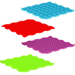 Montessori senzorická podložka na masáž chodidiel 8 kusov