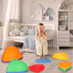 Senzorická dráha pre tréning rovnováhy, 11 prvkov- farebné