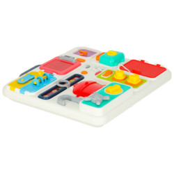 Senzorická manipulačná doska montessori kuchynské hodiny svetlo zvuk