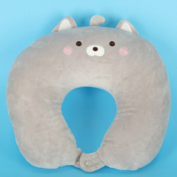 Cestovný vankúš 2v1 na krk pre lietadlo auto maskot mačka
