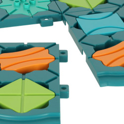 Puzzle stolová hra bludisko prekážková dráha 28 el.