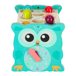 Senzorická hračka pre bábätká 8v1 Bibi-inn modrá