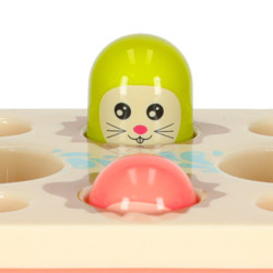 Senzorická hračka pre bábätká 8v1 Bibi-inn modrá