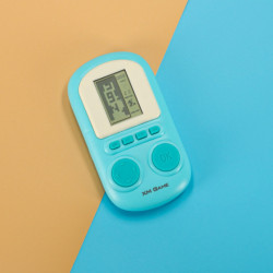 Elektronická prenosná herná konzola, modrá