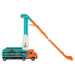 Obytný príves so šmykľavkou 6el oranžová