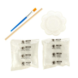 Sadrová súprava na pestovanie kryštálov chvosta morskej panny