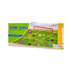 Športový set 5v1 bedminton, basketbal, volejbal, tenis, frisbee