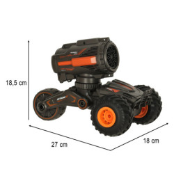 Inovatívne RC auto s výrobníkom bublín