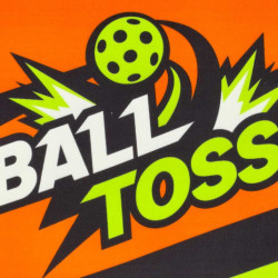 Obratnostná hra s hádzaním loptičky na cieľ