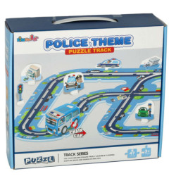 Policajná autodráha puzzle 47 el.