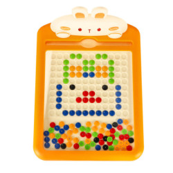 Magnetická tabuľa bodky zajačik