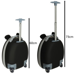 Detský cestovný kufor na kolieskach- Tučniak