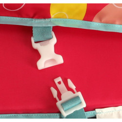 AQUASTAR Ružová plavecká vesta s rukávmi