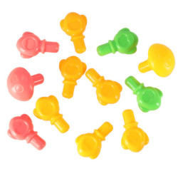 Zmyslové vzdelávacie montessori modrý ježko