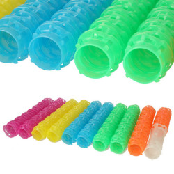 Dlhá rúrková trať s rýchlym vozidlom 210 prvkov