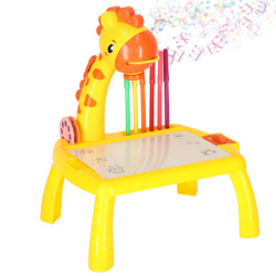 Projektor kresliaci stôl žirafa žltá