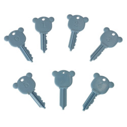 Vzdelávacia puzzle hra autíčka visiace zámky senzorická hračka Montessori