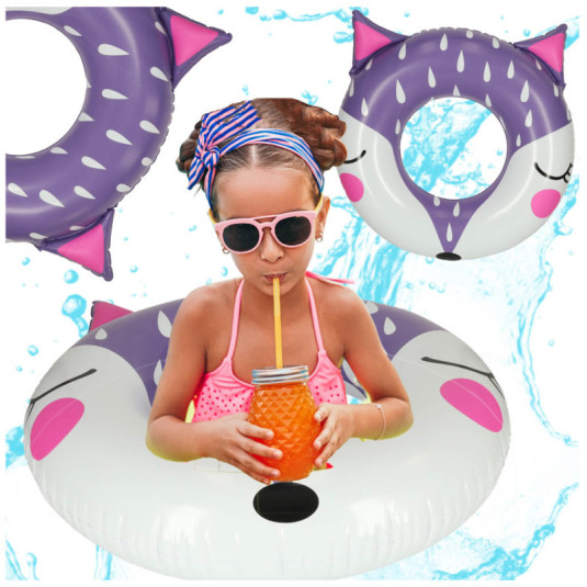 Detský plavecký kruh 80 cm líška