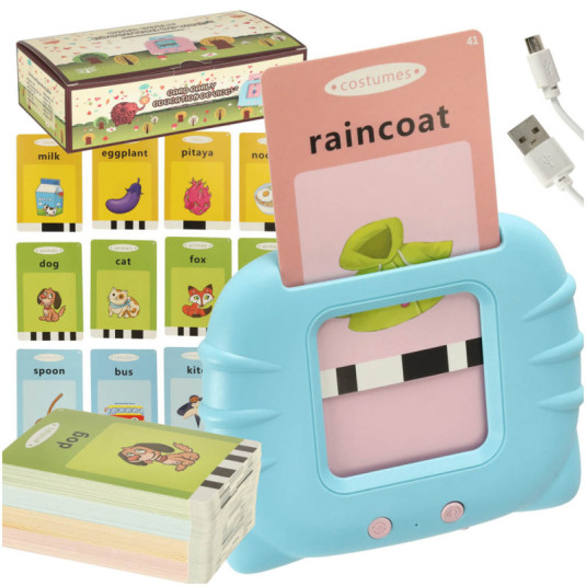 Čítačka kariet anglického slovníka 112 kariet