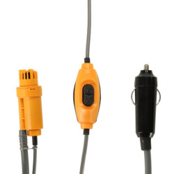 Cestovná sprcha prenosná kempingová sprcha podložka 12v