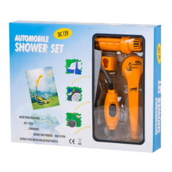 Cestovná sprcha prenosná kempingová sprcha podložka 12v