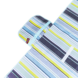 Plážová podložka Plážová pikniková deka 200x200cm modrá