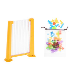 Puzzle hra tetris hádanky bloky