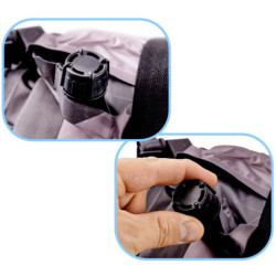 Nafukovací matrac do auta 180x120cm čierny