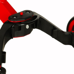 Trojkolka TRIKE FIX MINI CROSS - COUNTRY 3V1 s pedálmi červená