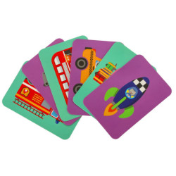 Magnetické puzzle dopravných prostriedkov