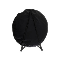 Stanová sprcha šatňa prenosné wc čierna