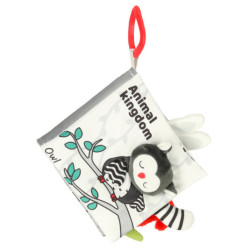 Senzorická kniha mäkké chvosty zvierat sova