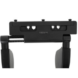 Nastaviteľná opierka hlavy a krku do auta čierna