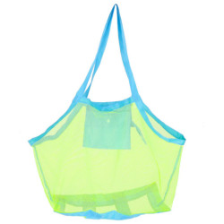 Plážová sieťová taška na nákupy hračiek veľká XXL