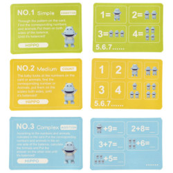 Vzdelávacie váhy, ktoré sa učia počítať hroch mini