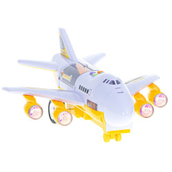 Dopravné lietadlo + 6 automobilov stavebné vozidlá bočné/predné