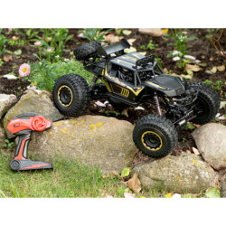 RC auto Rock Crawler v mierke 1:8, 4x4 -  čierne
