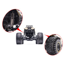 RC auto Rock Crawler v mierke 1:8, 4x4 -  čierne