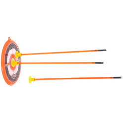 Luk so šípmi a streleckou súpravou s terčom